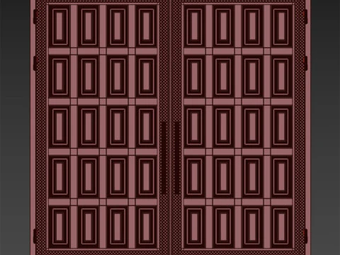 Gate black loft 024 3D Model
