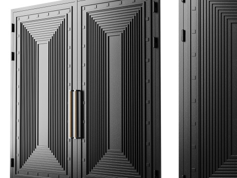 Gate black loft 025 3D मॉडल