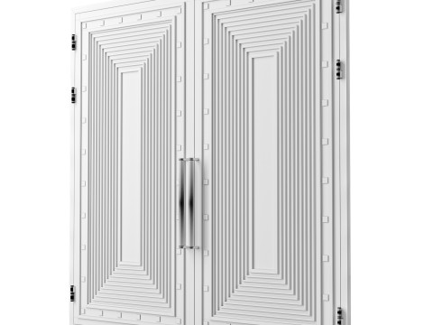 Gate black loft 025 3D Model