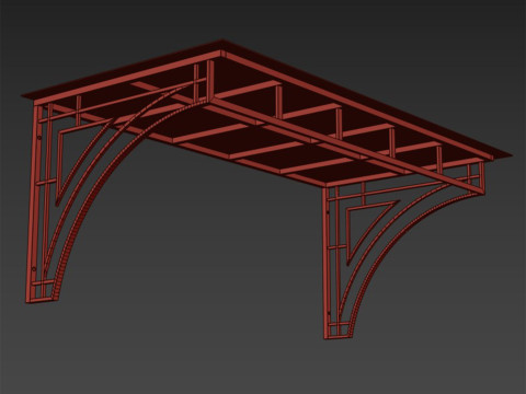 Canopy loft 3D 模型