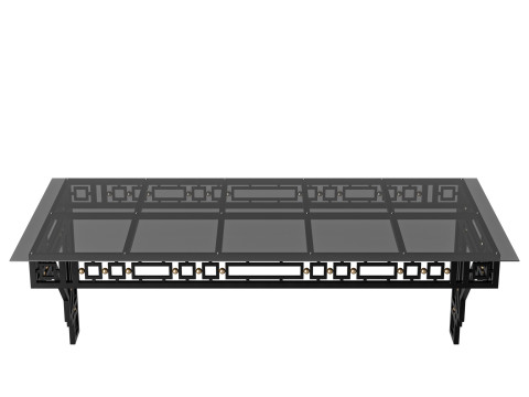 Canopy black loft 003 3Dモデル