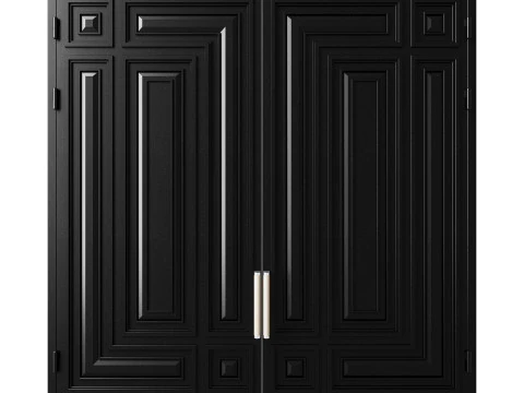 Gate black classic 026 3D Model