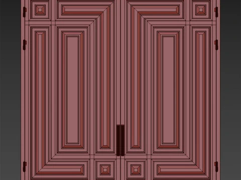 Gate black classic 026 3D Model