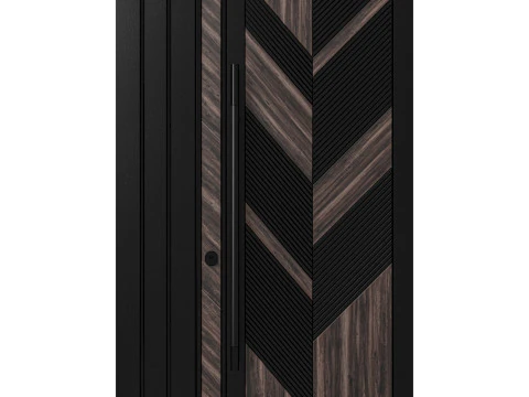 Enterance door set 001 3D Model