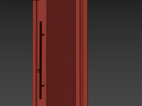 Entrance door set 003 3Dモデル