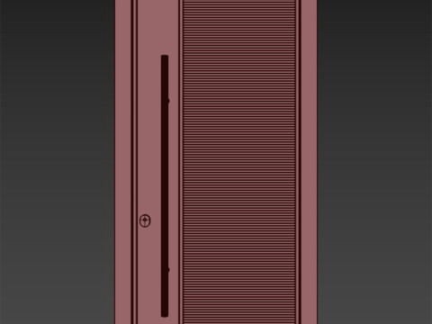 Entrance door set 003 3Dモデル