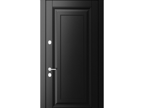 Entrance door set 004 Model 3D