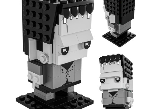 लेगो यूनिवर्सल मॉन्स्टर्स ब्रिकहेड्ज़ फ्रेंकस्टीन 3D मॉडल