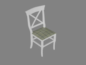 DINING TABLE WITH CHAIRS 3D Model