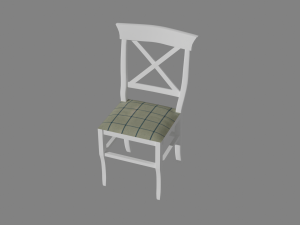 DINING TABLE WITH CHAIRS 3D 模型