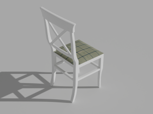 DINING TABLE WITH CHAIRS 3D 模型