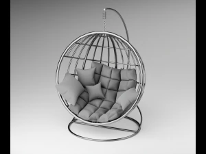 Kursi Ayun Luar Ruangan Model 3D