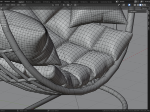 Outside SwingChair 3D-Modell