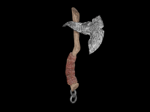 Stylized axe melee game-ready pbr 3D Model