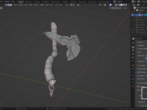 Stylized axe melee game-ready pbr 3D Model