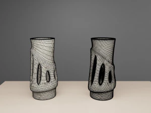 Vases interior decoration 3D Model