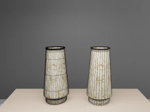 Vases interior decoration 3D Model