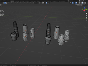 Vases interior decoration Modelo 3D