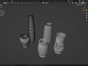 Vases interior decoration Modelo 3D