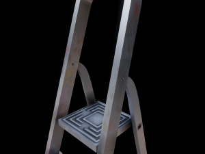 Step ladder pbr game-ready 3D Model
