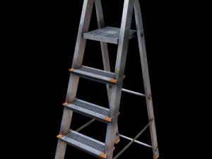 Step ladder pbr game-ready 3D Model