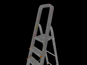Step ladder pbr game-ready 3D Model