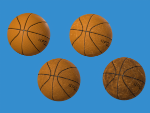 Basketball balls pack Modèle 3D
