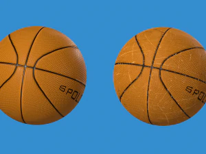 Basketball balls pack 3D Model