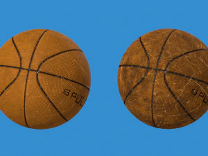 Basketball balls pack 3D Model