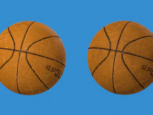 Basketball balls pack 3D Model
