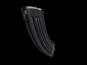 Assault rifle Ak-47 3D Model