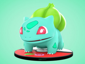 Bulbasaur Pokemon Modèle 3D