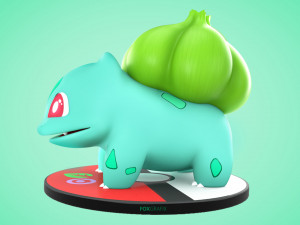 Bulbasaur Pokemon Modèle 3D