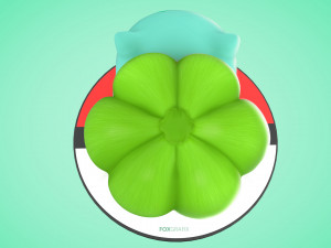 Bulbasaur Pokemon Modèle 3D