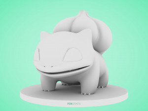 Bulbasaur Pokemon Modèle 3D