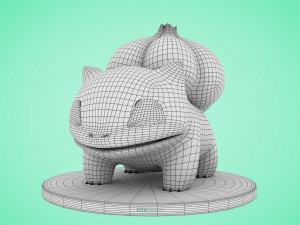 Bulbasaur Pokemon Modèle 3D