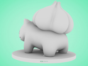 Bulbasaur Pokemon Modèle 3D