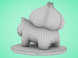 Bulbasaur Pokemon Modèle 3D