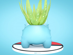 Pokemon Bulbasaur Water Concept 3D 模型