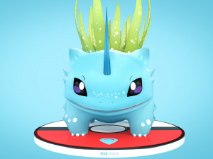 Pokemon Bulbasaur Water Concept 3D 模型