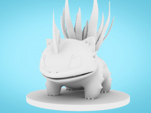 Pokemon Bulbasaur Water Concept 3D 模型