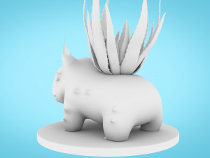 Pokemon Bulbasaur Water Concept 3D 模型