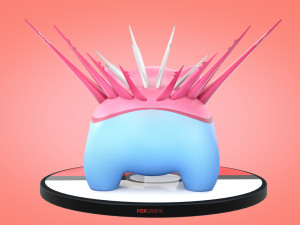 Pokemon Bulbasaur Fighting Concept Modelo 3D