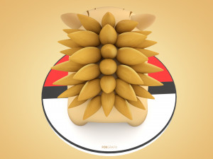 Pokemon Bulbasaur Ground Concept 3Dモデル