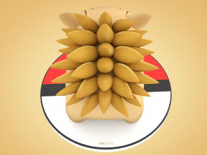 Pokemon Bulbasaur concetto terrestre Modello 3D