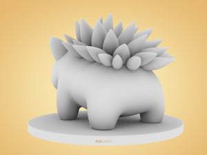 Pokemon Bulbasaur Ground Concept 3Dモデル