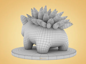 Pokemon Bulbasaur concetto terrestre Modello 3D