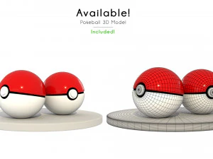 Pokemon Bulbasaur Ice Type Concept 3D Model