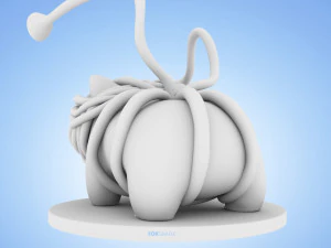 Concetto di tipo fantasma di Pokemon Bulbasaur Modello 3D