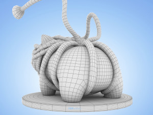 Pokemon Bulbasaur Ghost Type Concept 3D 模型